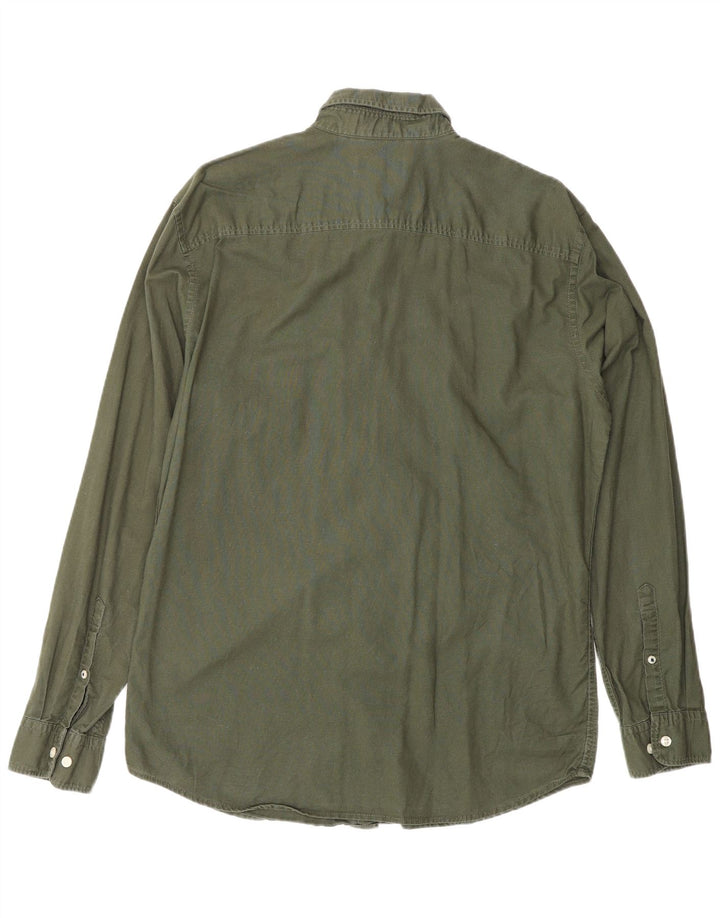 Jack & Jones herreskjorte stor grøn bomuld