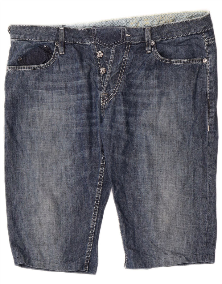 Gas Denim Shorts til mænd W34 Large Blue
