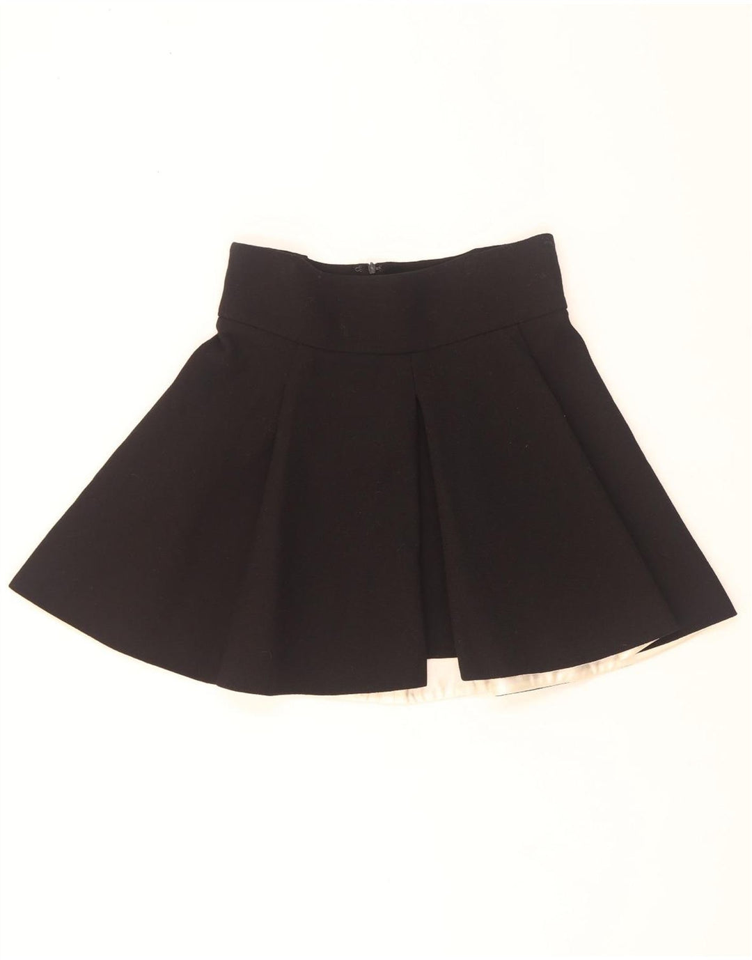 Fausto Puglisi Mini plisseret nederdel til kvinder W29 Medium Sort