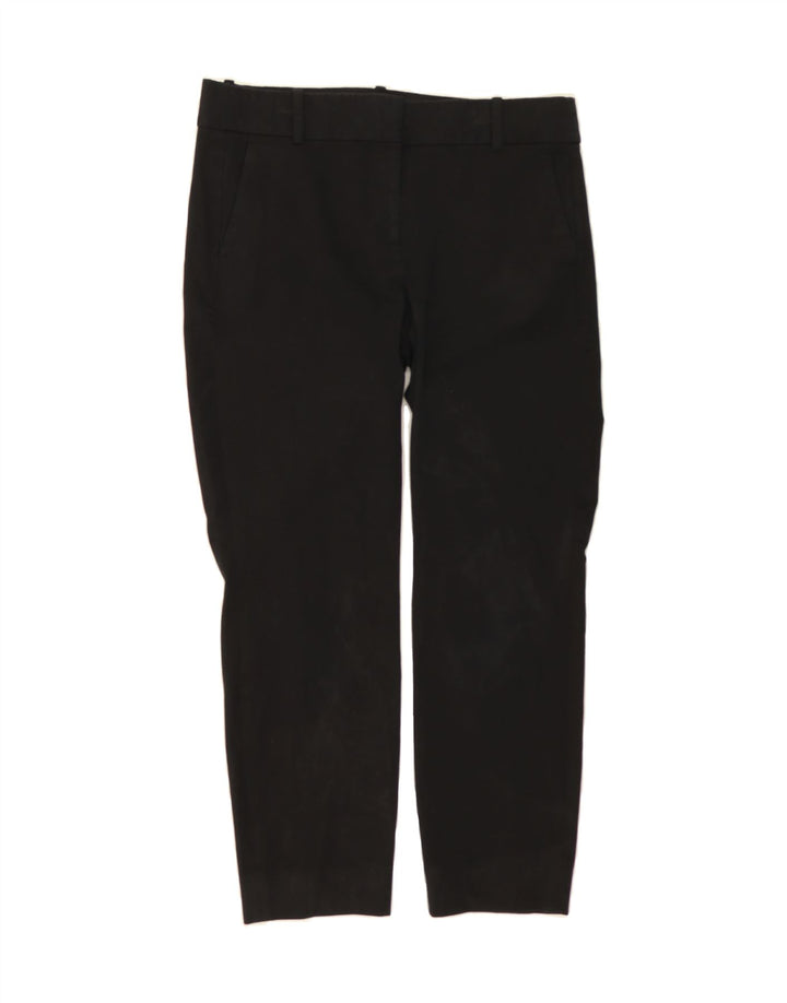 J. CREW Womens Cameron Slim Chino Trousers US 8 Medium W30 L25 Black Vintage J. Crew and Second-Hand J. Crew from Messina Hembry 