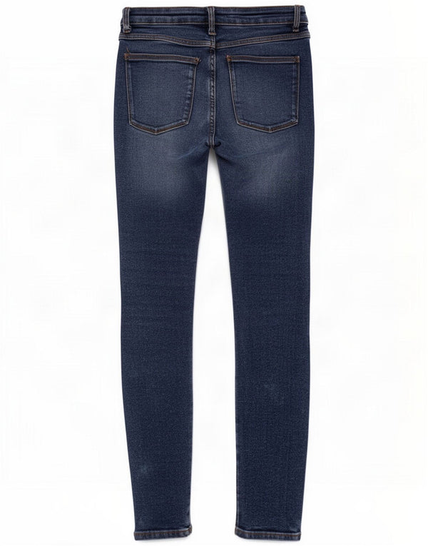 Zara Dame Skinny Jeans EU 34 2XS W24 L27 Blå