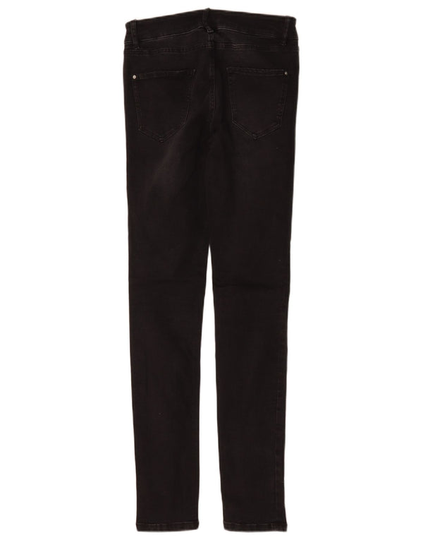 Massimo Dutti Dame Skinny Jeans EU 34 2XS W24 L29 Sort Bomuld