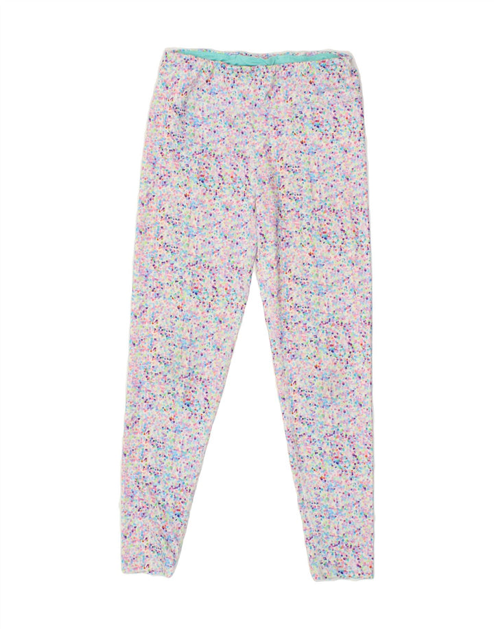 EDDIE BAUER Girls Leggings 14-15 Years Large Multicoloured Spotted Vintage Eddie Bauer and Second-Hand Eddie Bauer from Messina Hembry 