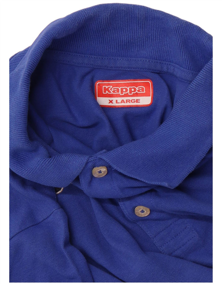 KAPPA Poloskjorte til mænd XL Blå