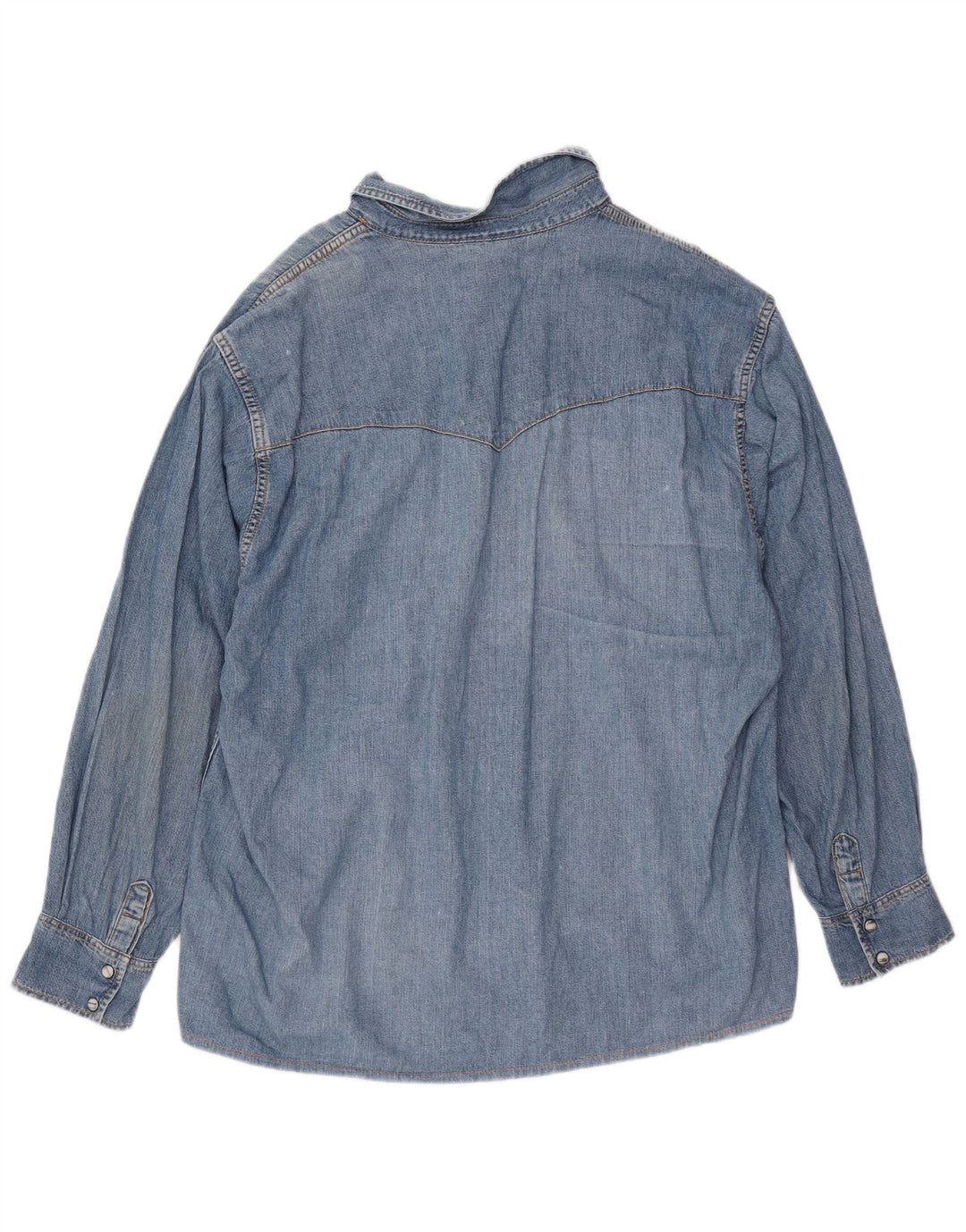 Lee Herre Denim Shirt XL Blå Bomuld