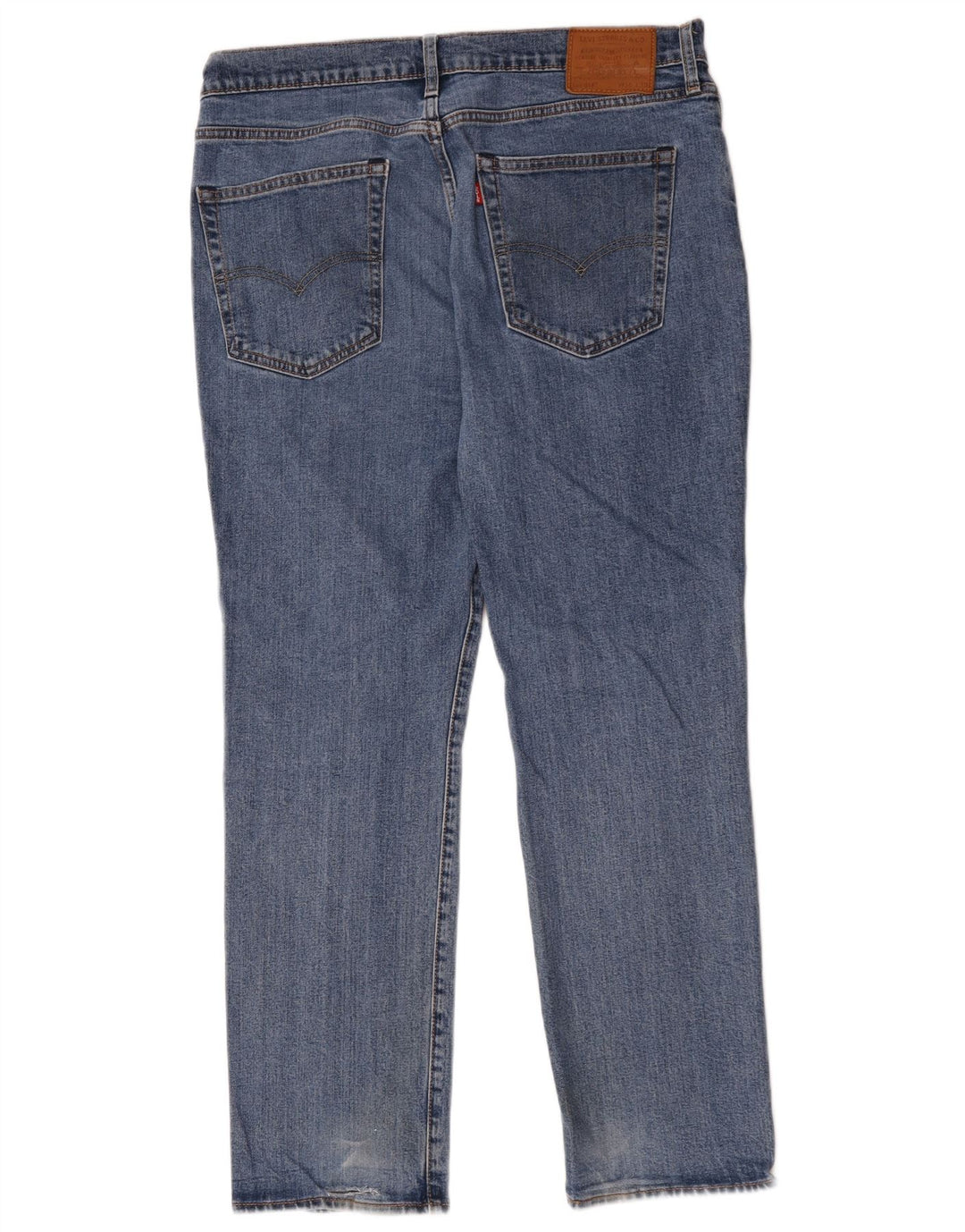Levi's Herre 514 lige jeans W36 L30 blå bomuld