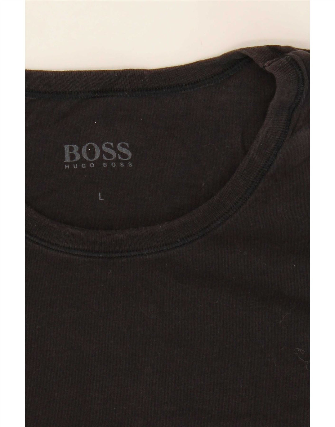 Hugo Boss Herre T-Shirt Top Stor Sort