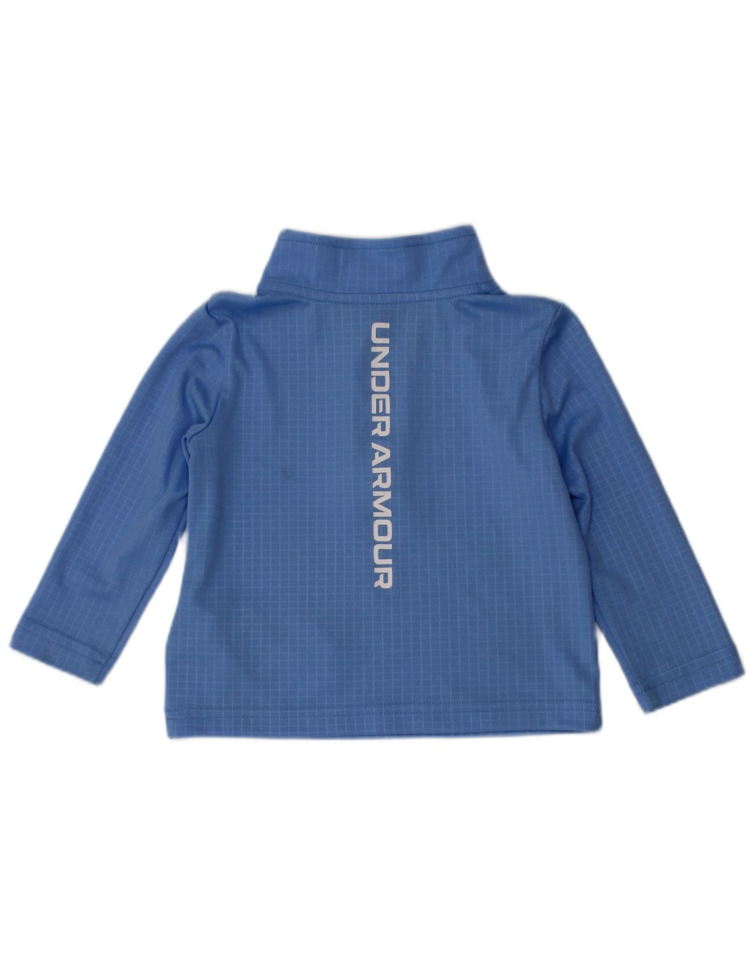 Under Armour Baby Boys Pullover Træningsdragt Top 6-9 måneder Blå Gingham