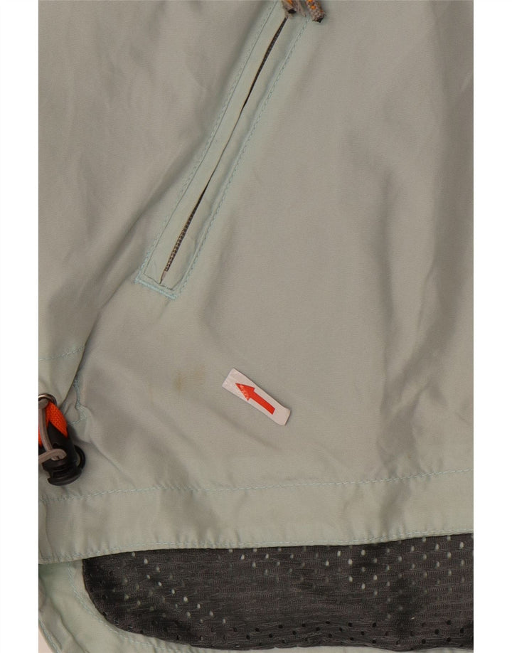 Napapijri Herre Geographic regnjakke UK 38 Medium Green Nylon