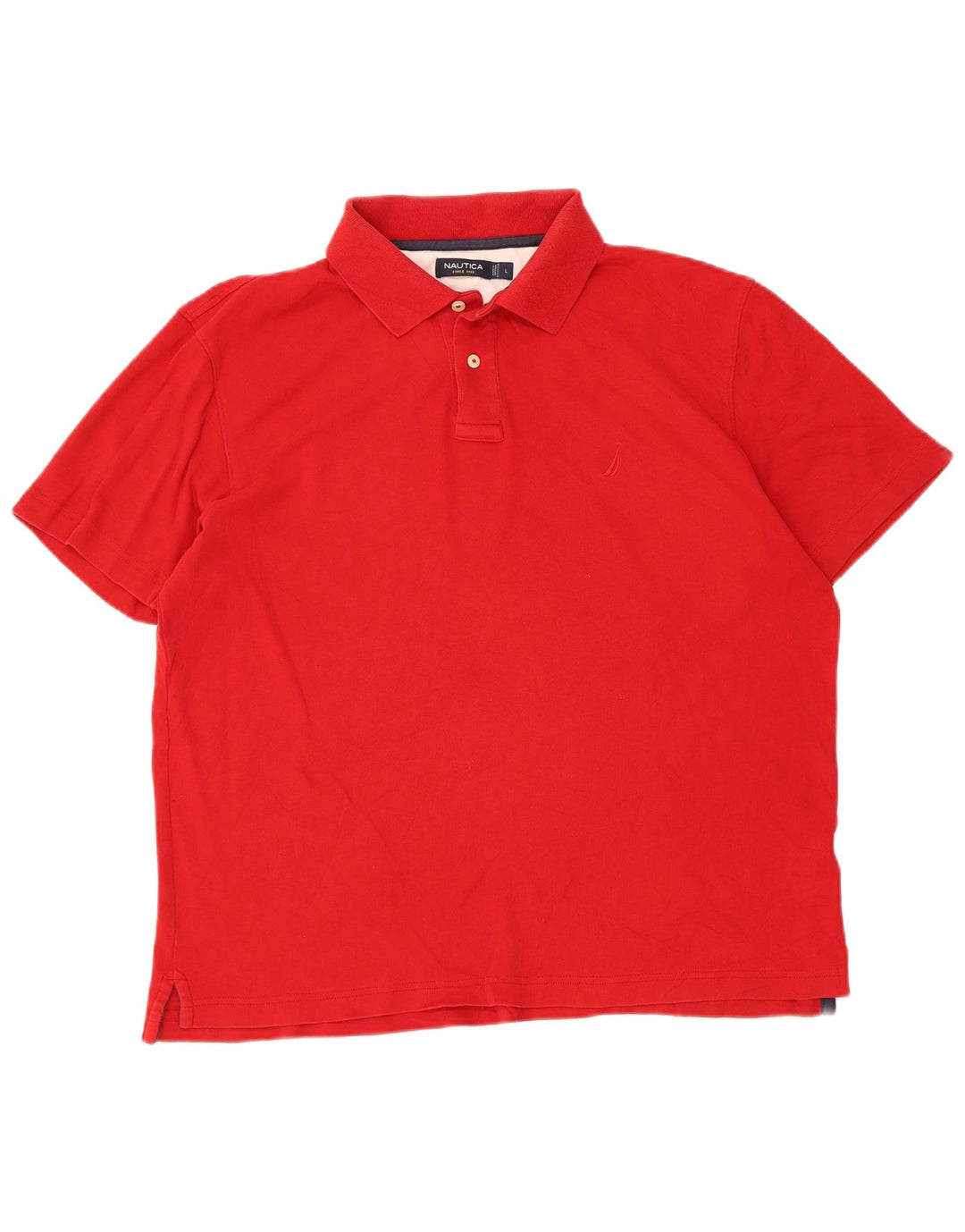 Nautica Herre Polo Shirt Stor Rød