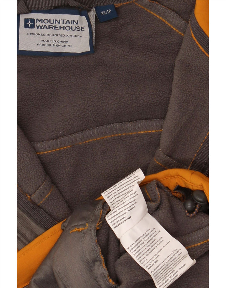 Mountain Warehouse Herre Hooded Windbreaker Jacket UK 34 XS Gul Polyester