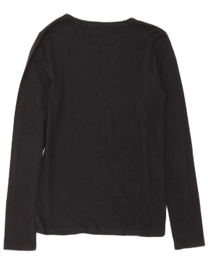 Gap Herre Modern Fit Top Langærmet Medium Sort
