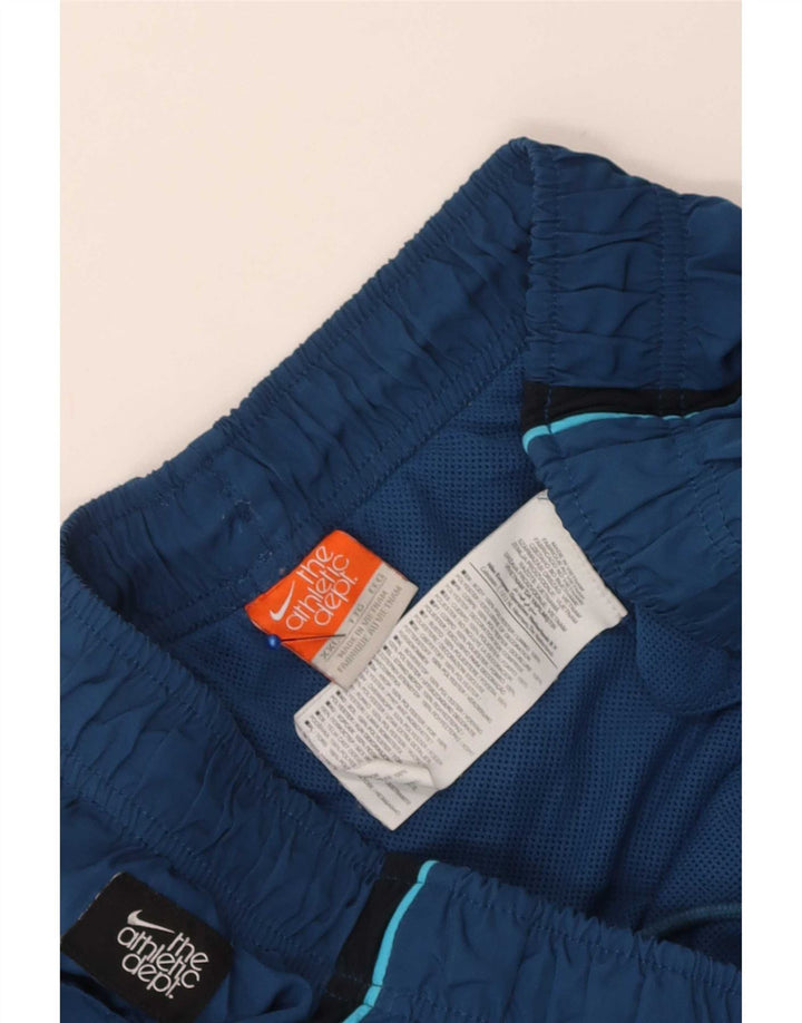 Nike Badeshorts til mænd 2XL Blå Colourblock Polyester