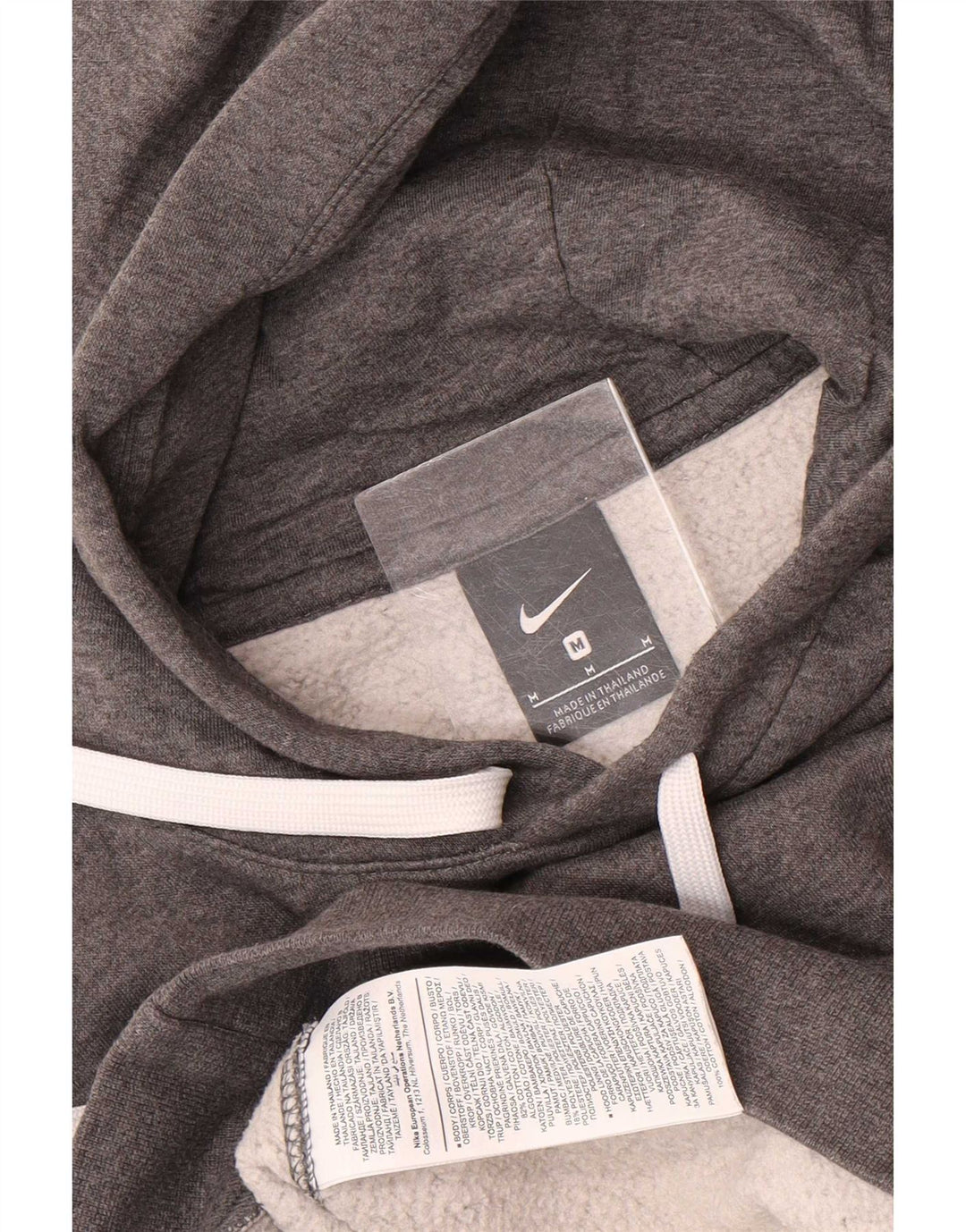 Nike Herre hættetrøje Jumper Medium Grey Bomuld