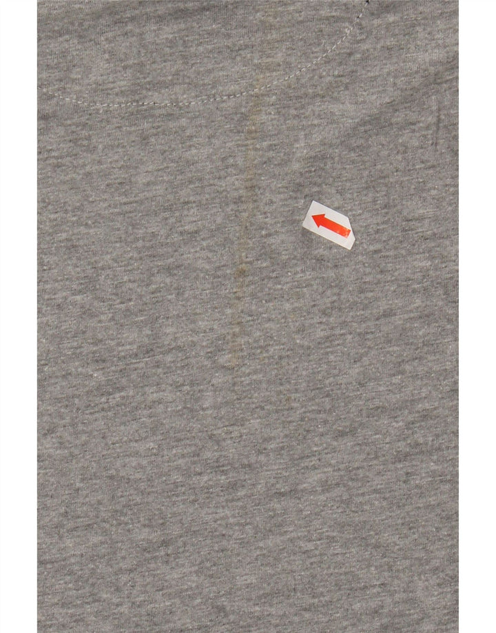 PIERRE CARDIN Herre T-Shirt Top Stor Grå Colourblock Bomuld