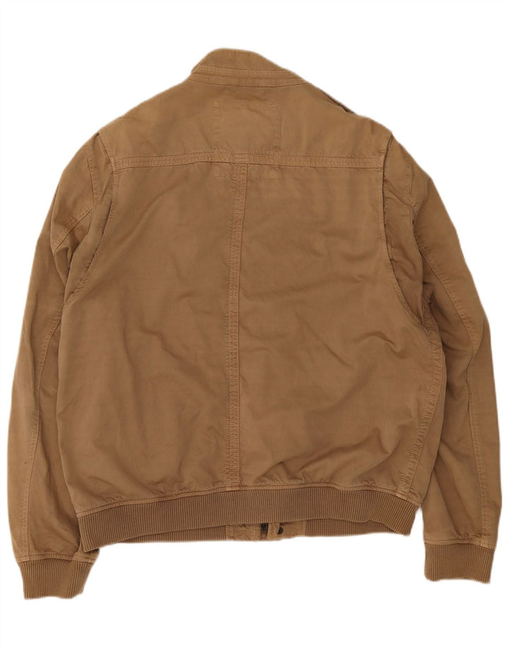 Avirex Herre Bomber Jacket UK 46 2XL Brun Bomuld