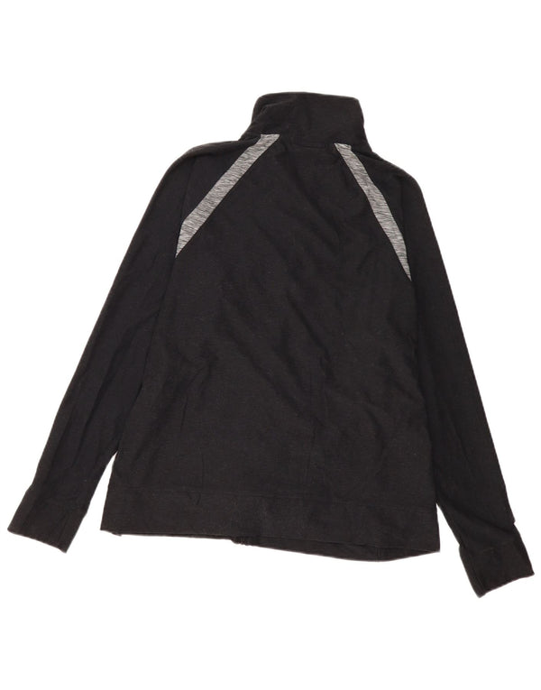 New Balance træningsdragt topjakke til kvinder UK 14 Medium Sort Colourblock