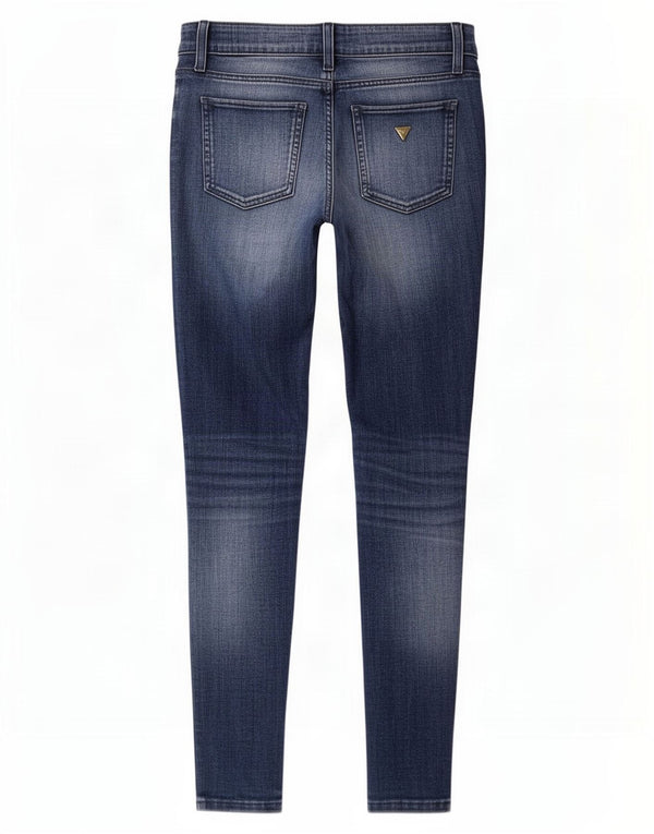 Guess Womens Power Skinny Jeans W26 L28 Blå Bomuld