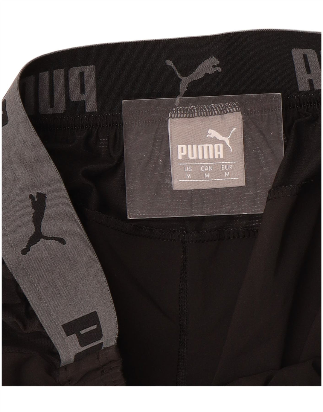 PUMA Herre grafiske sportsshorts Medium Sort