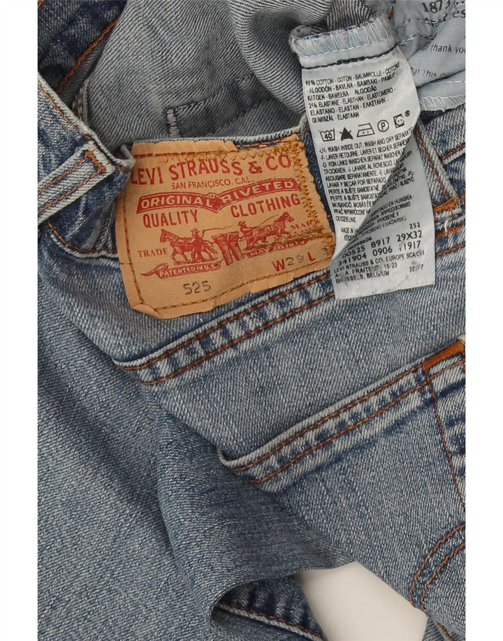 Levi's Herre 525 Bootcut Jeans W29 L33 Blå Bomuld