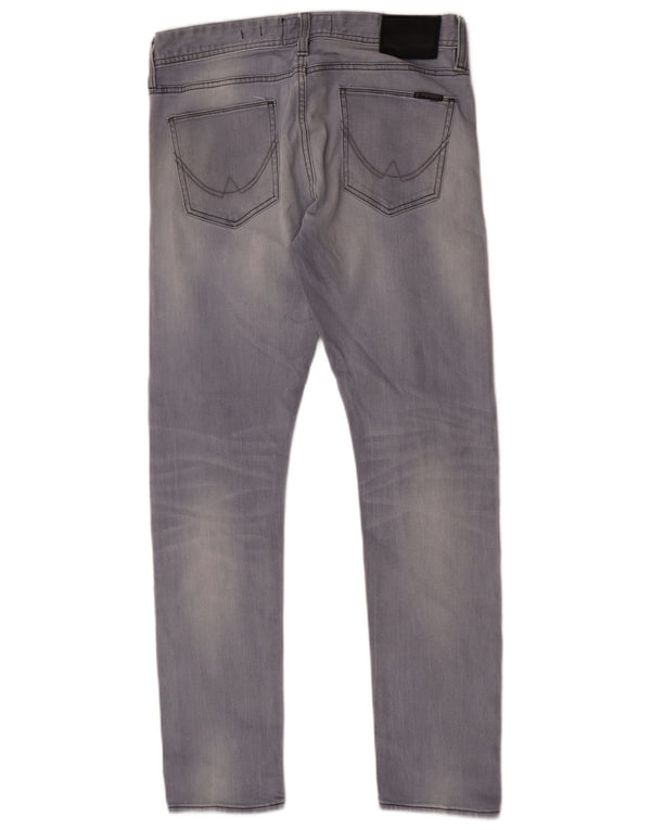 Superdry Skinny Jeans til mænd W34 L32 Grå bomuld