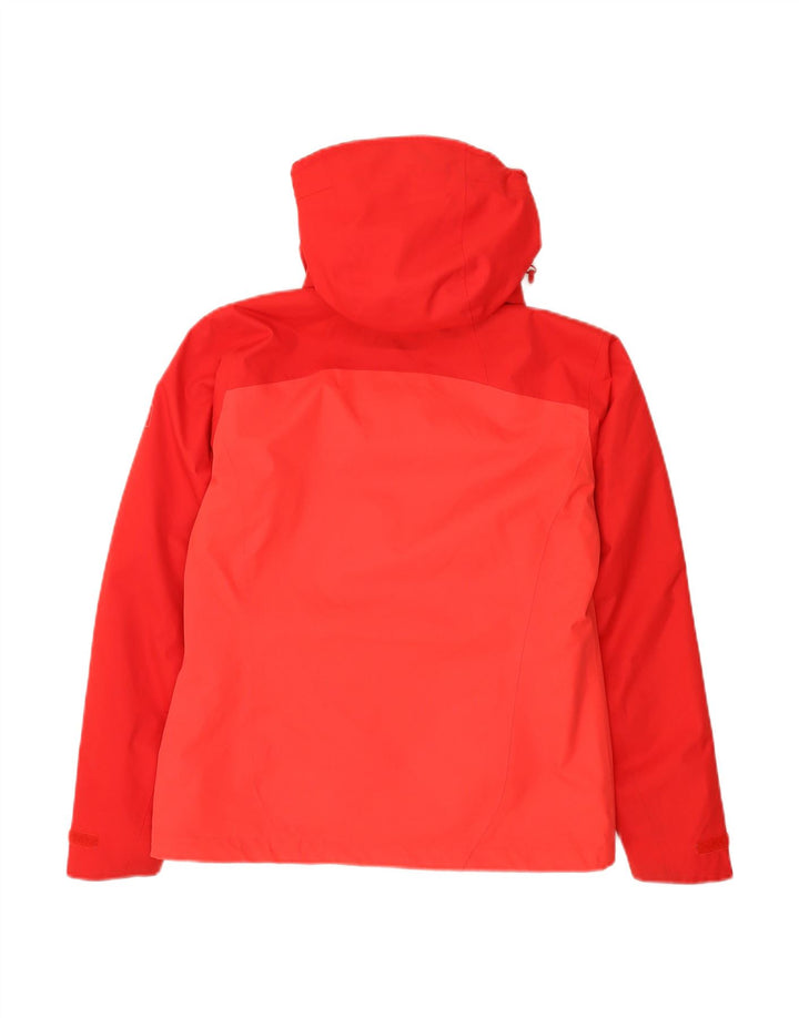 JACK WOLFSKIN Womens Oversized Windbreaker Jacket UK 8/10 Small Red