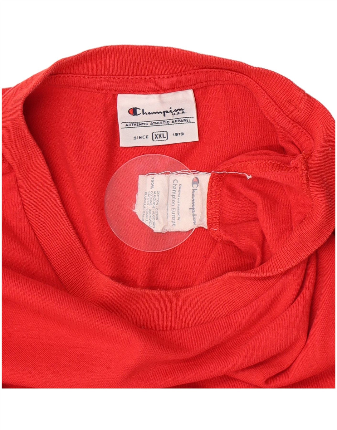 Champion Herrevest Top 2XL Rød Bomuld