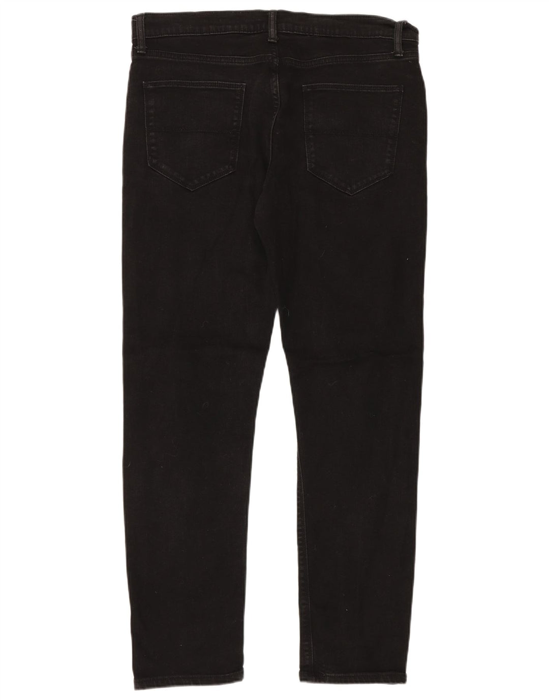 Marks & Spencer Herre Slim Jeans W34 L31 Sort Bomuld