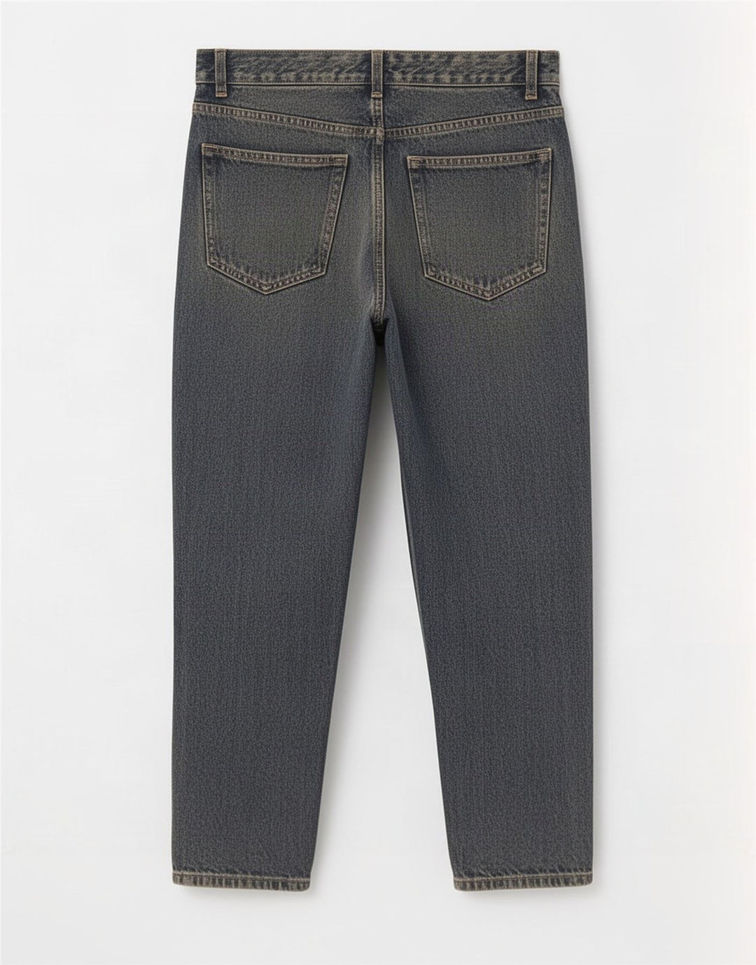 Zara Herre Distressed Tapered Jeans EU 40 Medium W31 L27 Blå Bomuld