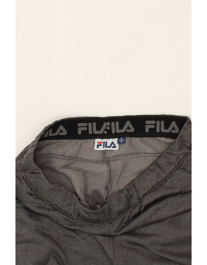 FILA Mens Tracksuit Trousers Joggers Small  Grey Polyester Vintage Fila and Second-Hand Fila from Messina Hembry 
