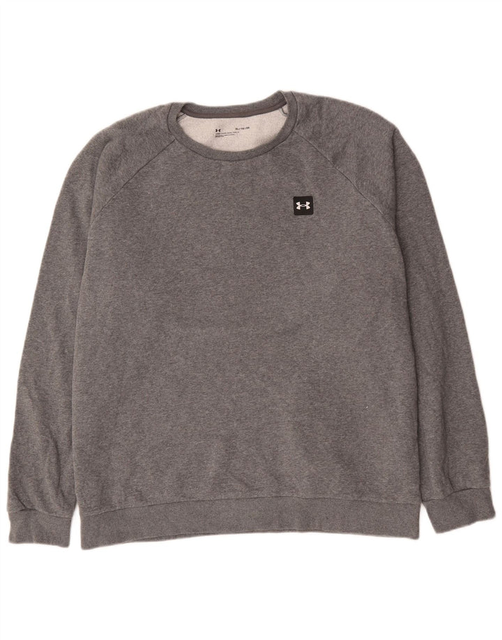 Under Armour Herre Sweatshirt Jumper XL Grå Flecked