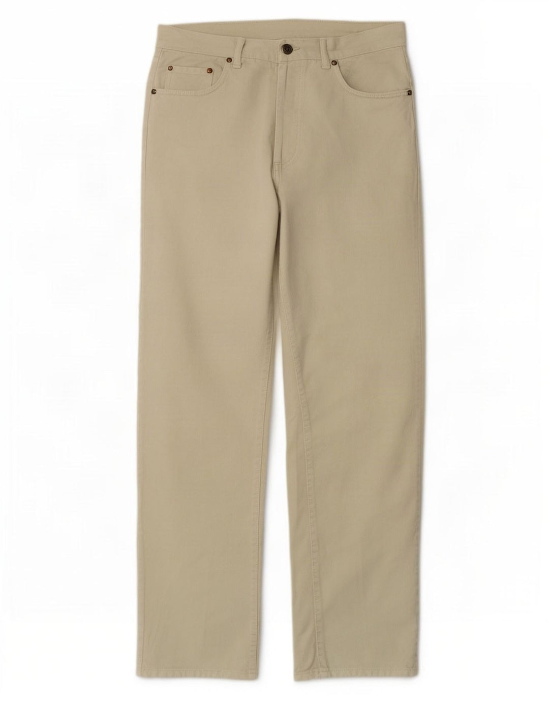 Carrera Straight Jeans til mænd W36 L33 Beige Bomuld