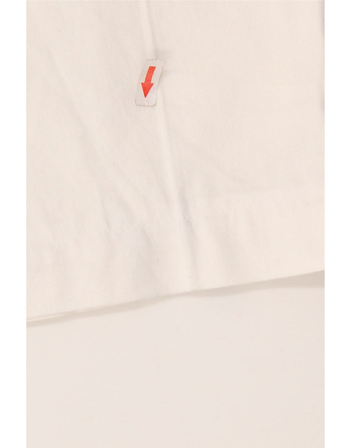 MASSIMO DUTTI Dame Pegged Chino Bukser W30 L27 Hvid