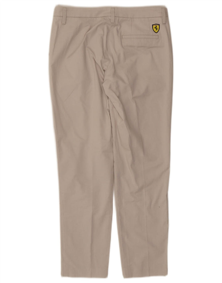 Ferrari Dame Slim Chino Bukser IT 42 Medium W28 L26 Beige