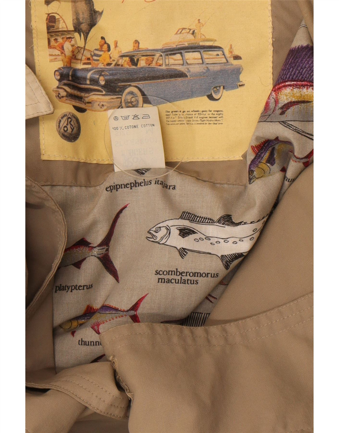 Roy Rogers Herre Loose Fit Trench Coat UK 38 Medium Grå Bomuld