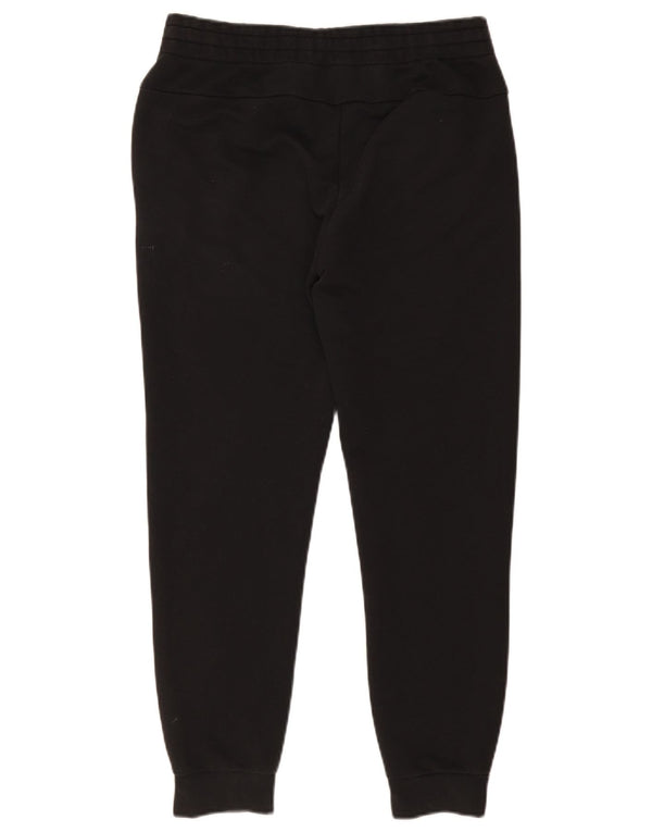 Adidas korte træningsbukser til kvinder Joggers UK 12/14 Medium Sort Bomuld