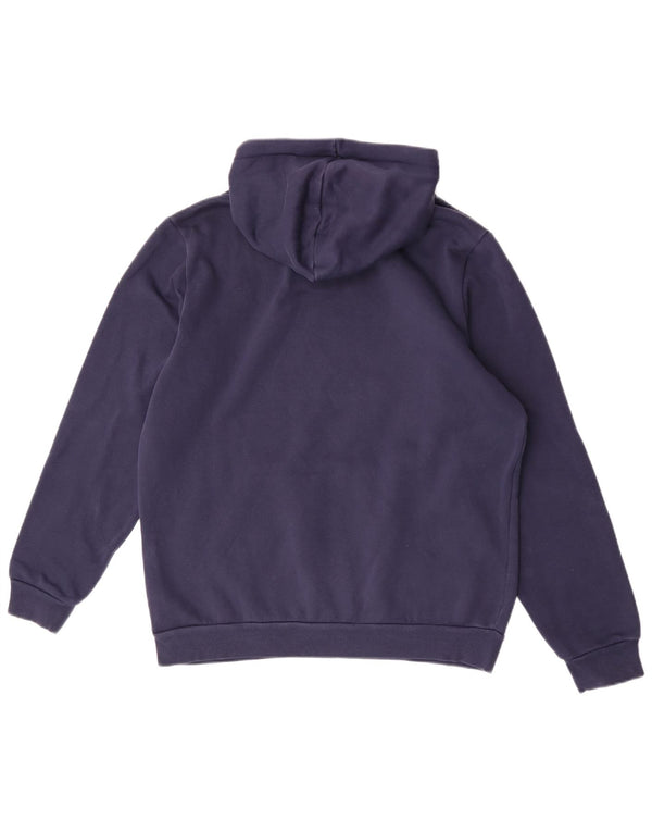 Puma Herre grafisk hættetrøje Jumper Medium Navyblå Bomuld