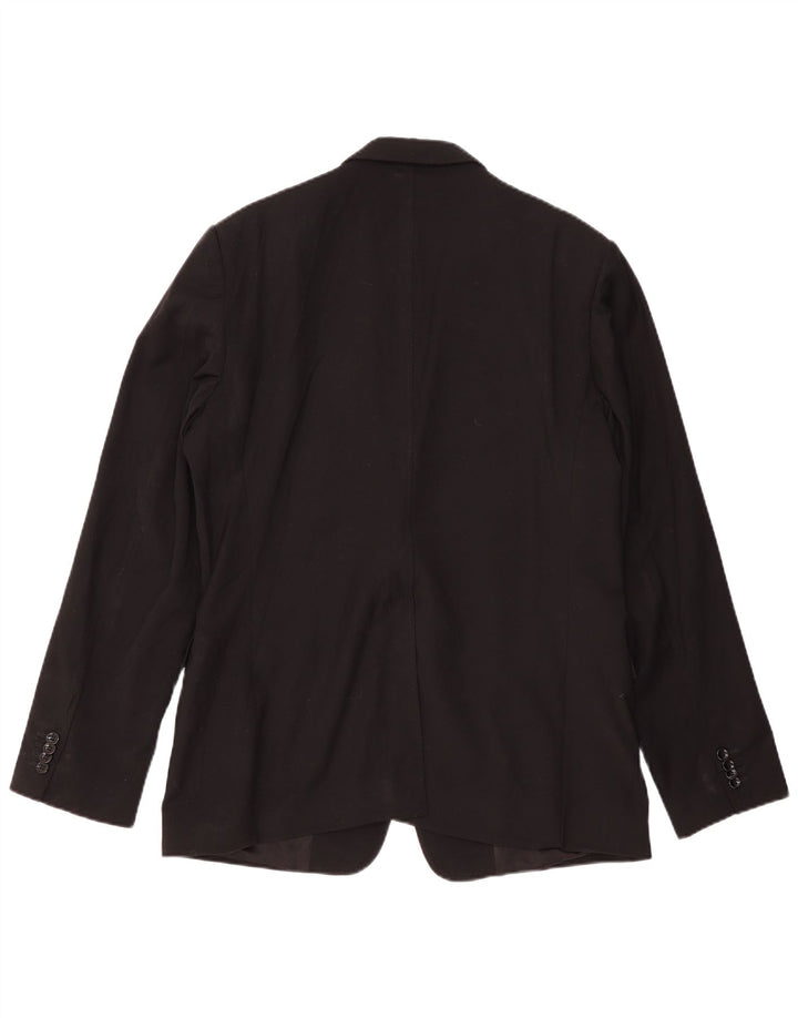 Dolce & Gabbana Herre Slim 2-knaps blazerjakke IT 54 2XL Sort Uld