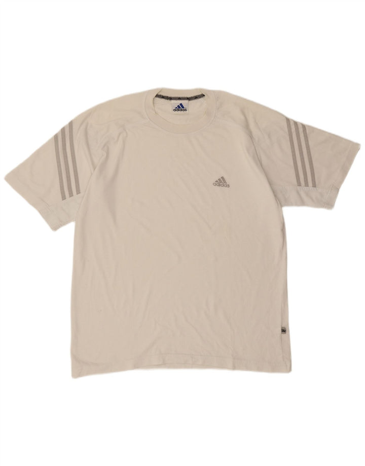 Adidas T-shirt top til mænd, stor hvid