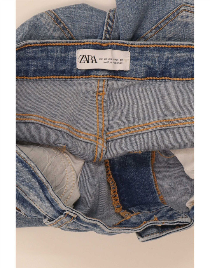 Zara Dame Skinny Jeans EU 40 Medium W30 L29 Blå