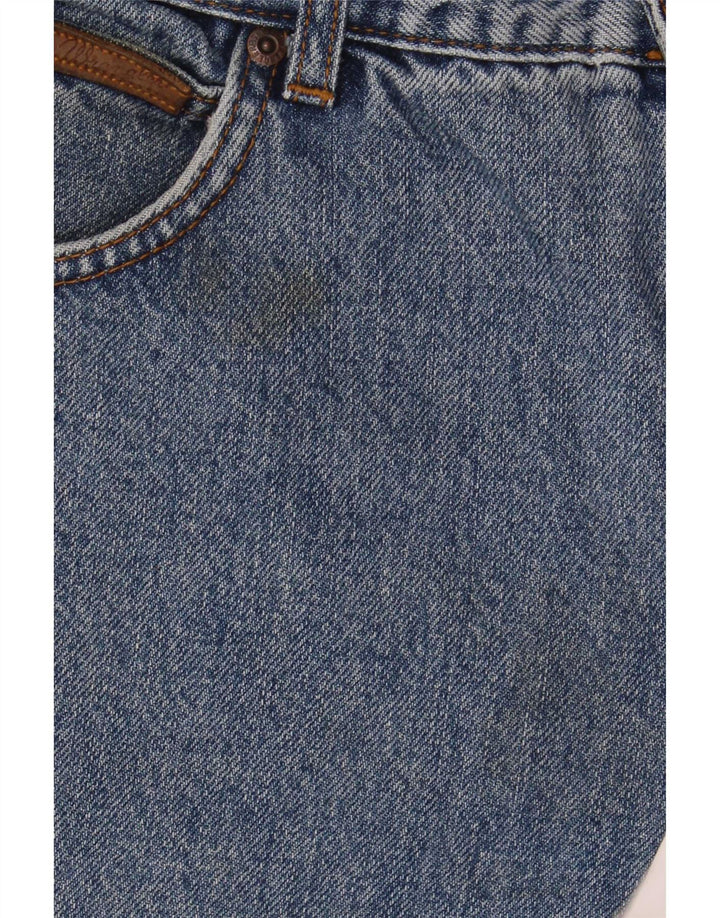 Wrangler Herre Ohio Straight Jeans W36 L30 Blå Bomuld