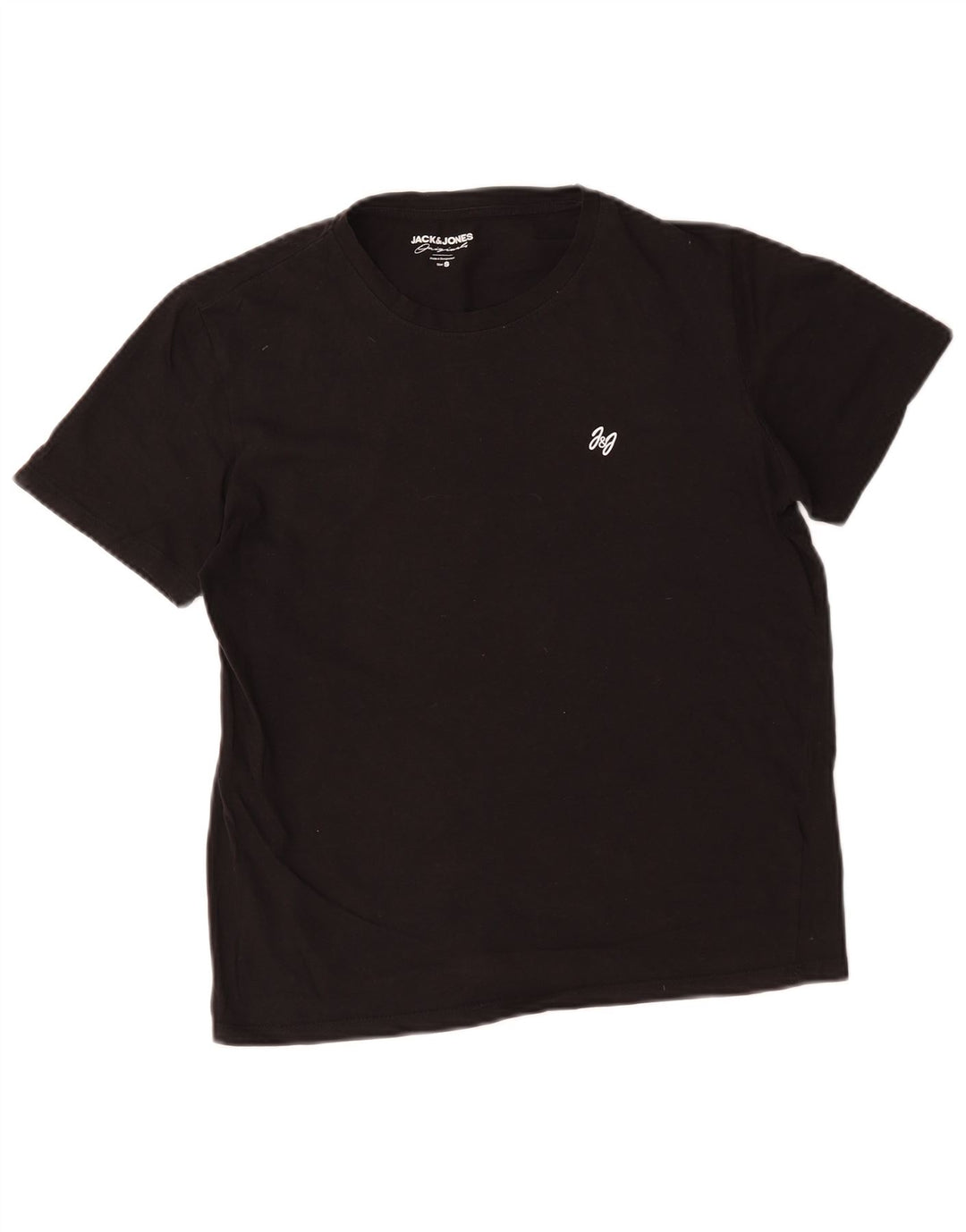 Jack & Jones herre T-shirt top lille sort bomuld