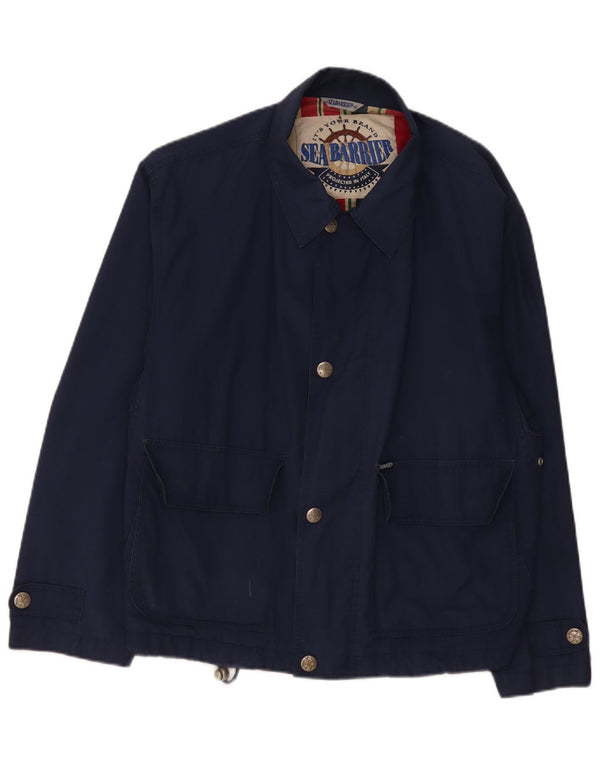 Sea Barrier Herre Bomber Jacket UK 38 Medium Navy Blue