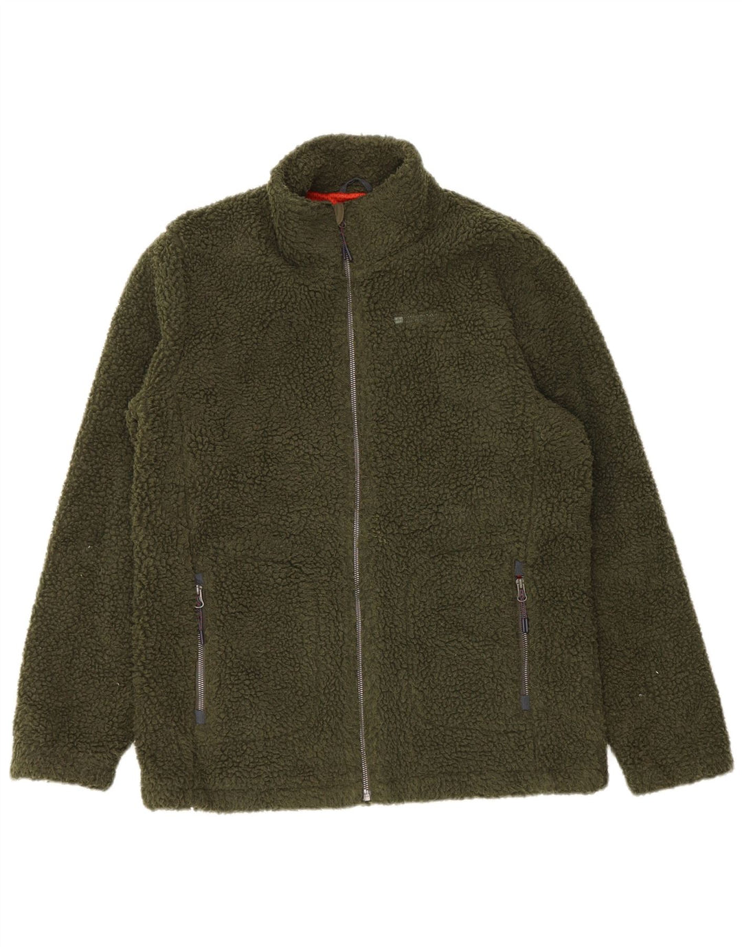 Mountain Warehouse Herre Fleecejakke UK 38 Medium Khaki Polyester
