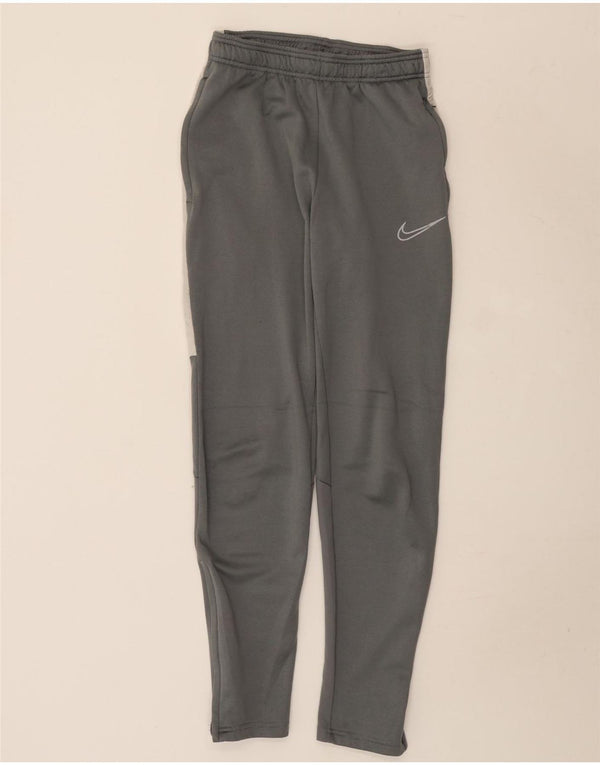 Nike Herre Dri Fit træningsdragt Bukser XS Grå Colourblock Polyester