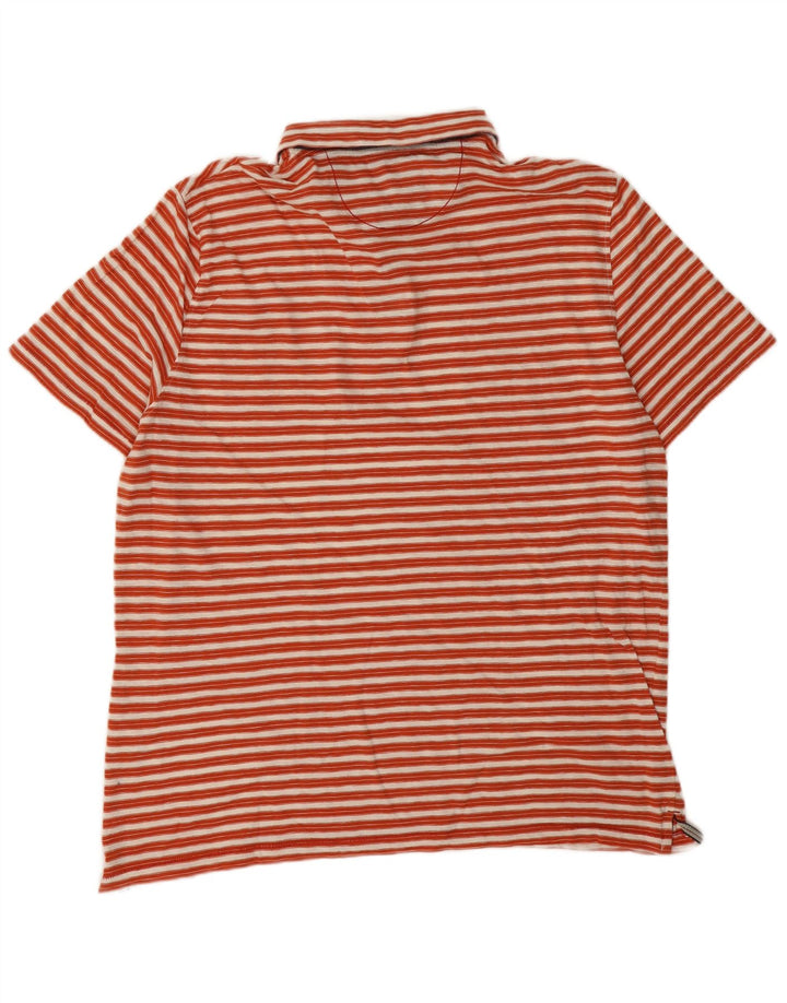 White Stuff Herre poloshirt XL rødstribet bomuld