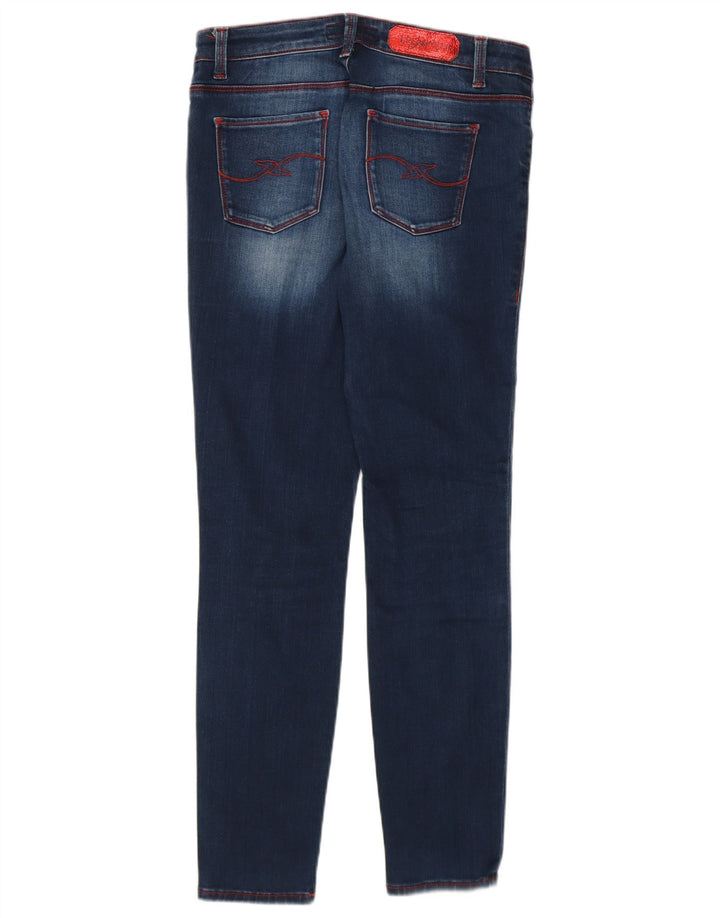 Trussardi Dame Skinny Jeans W29 L28 Blå Bomuld