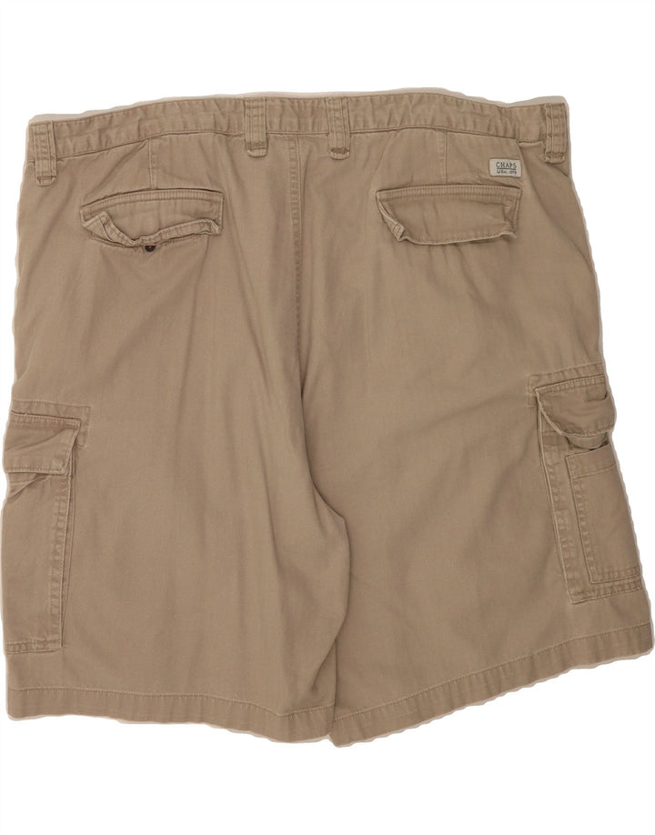 CHAPS Mens Cargo Shorts W42 2XL Beige Cotton Vintage Chaps and Second-Hand Chaps from Messina Hembry 