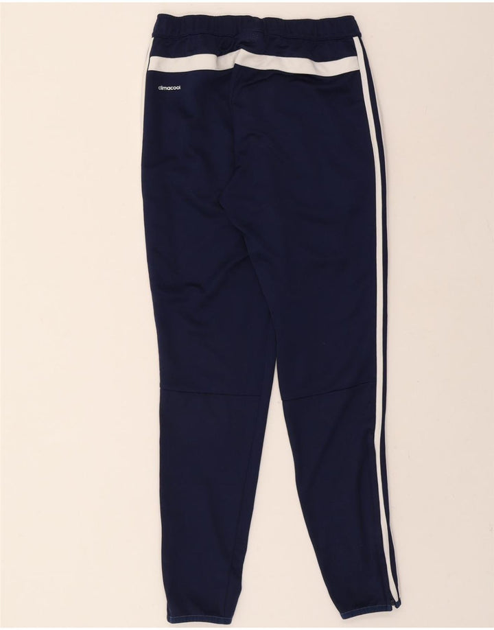 ADIDAS Mens Climacool Graphic Tracksuit Trousers Small  Navy Blue Vintage Adidas and Second-Hand Adidas from Messina Hembry 
