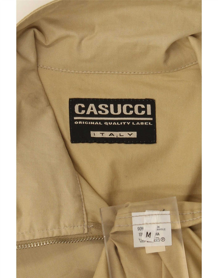 Casucci Herre Utility Jacket UK 38 Medium Beige Bomuld